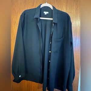 J. Jill Women's Black Blouse